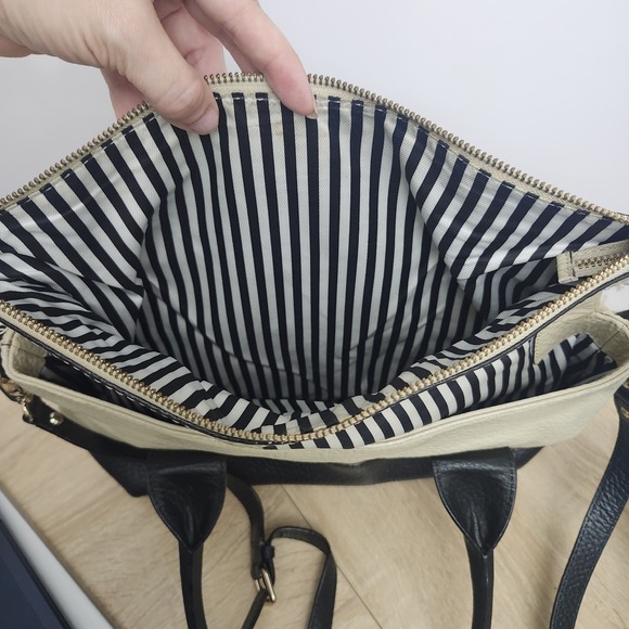 Kate Spade Southport Avenue Carmen Convertible Satchel Pebbled Leather *READ* - Picture 10 of 16